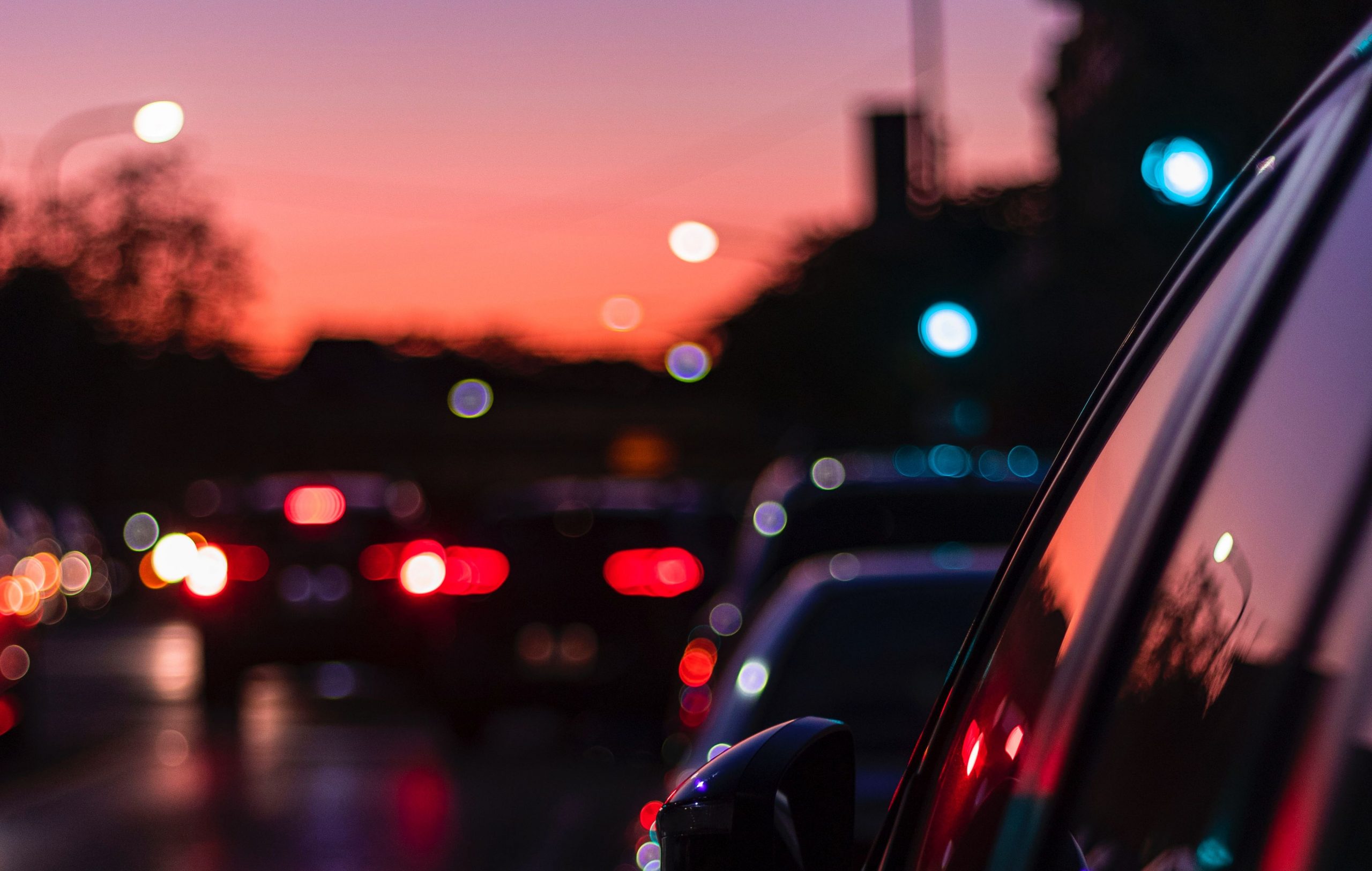 speeding cars threaten motorcycles