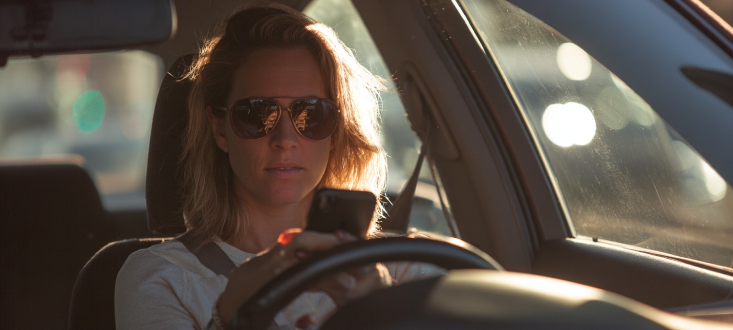 a distracted driver shares fault for her accident but can still recover insurance money