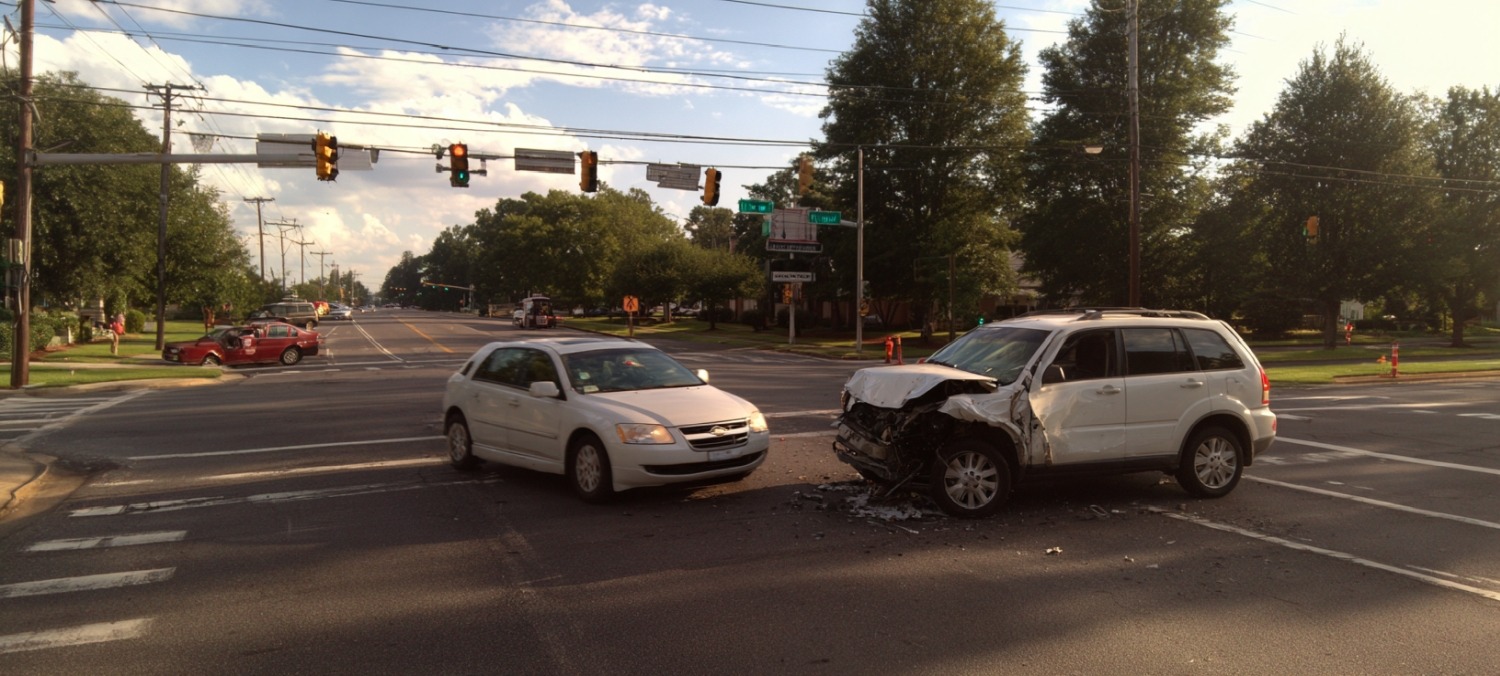 two drivers share fault for an accident