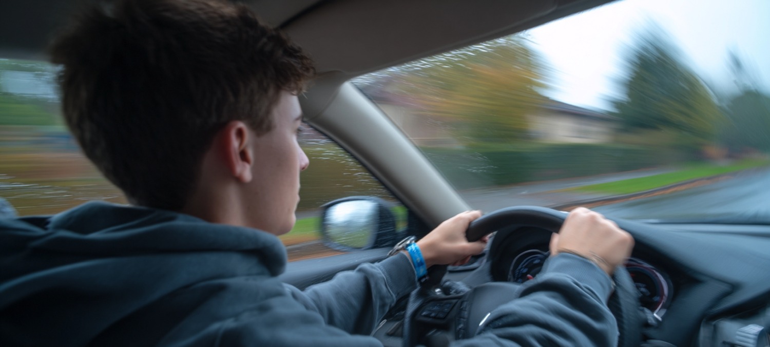 what happens if this teenager gets in a wreck in a car he borrowed